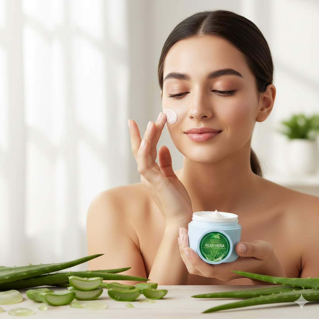 Revitalize & Glow: The Magic of Smiley Beauty’s Aloe Vera Day Cold Cream