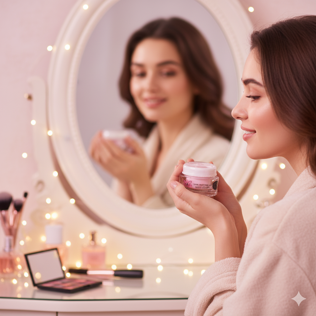 Wake Up Radiant: How Smiley Beauty’s Advance Skin Whitening Night Cream (Pink) Works While You Sleep
