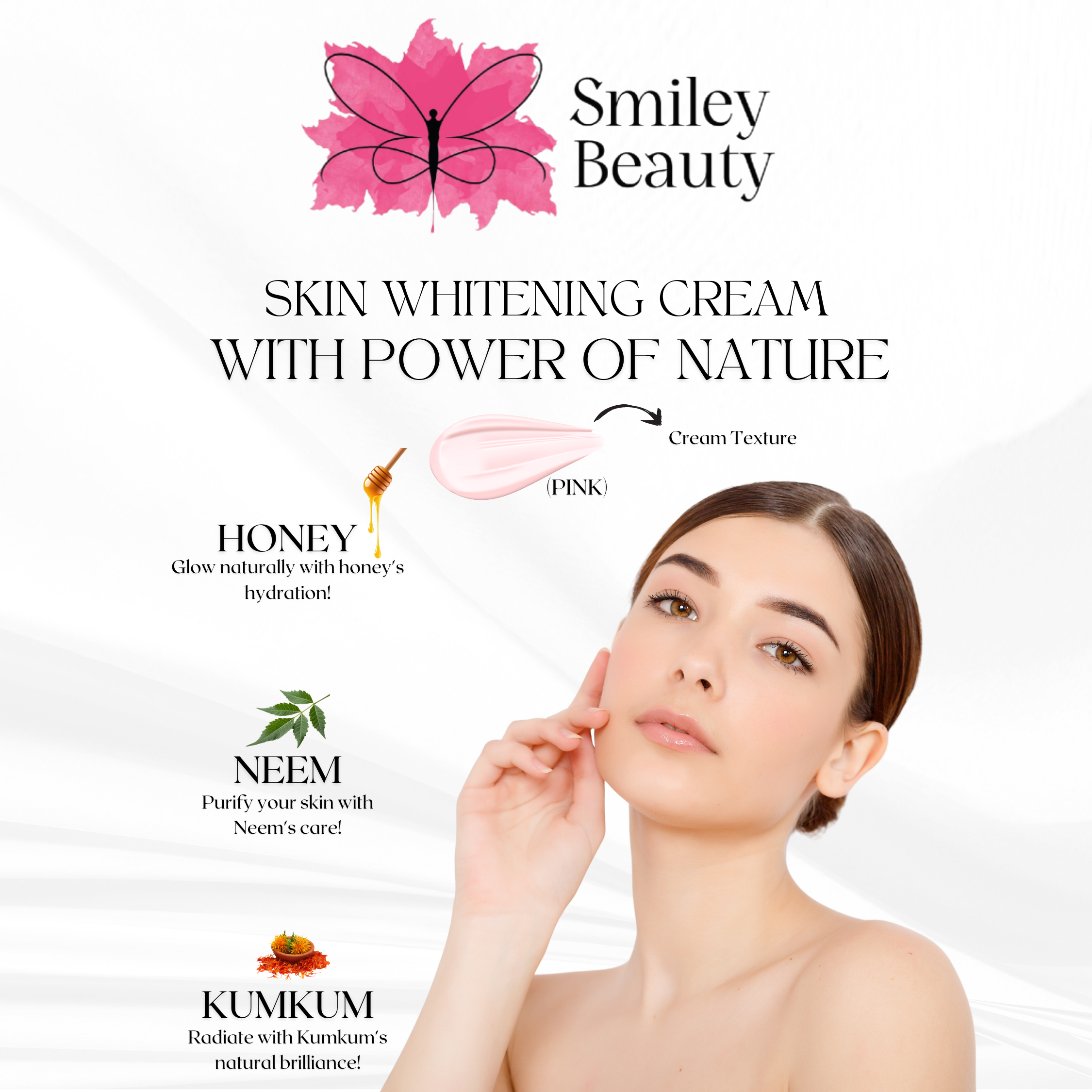 Advance Skin Whitening Night Cream ( Pink )