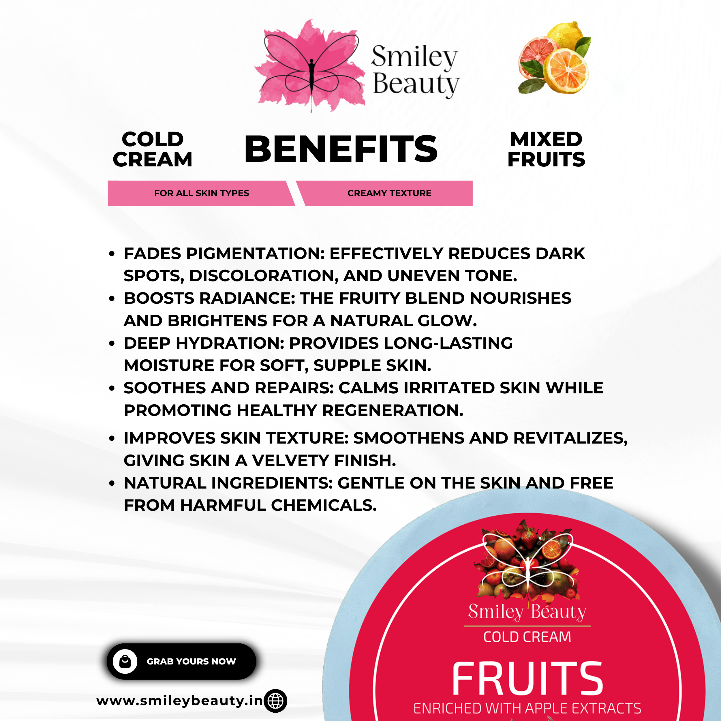 Mixed Fruits Day Cold Cream