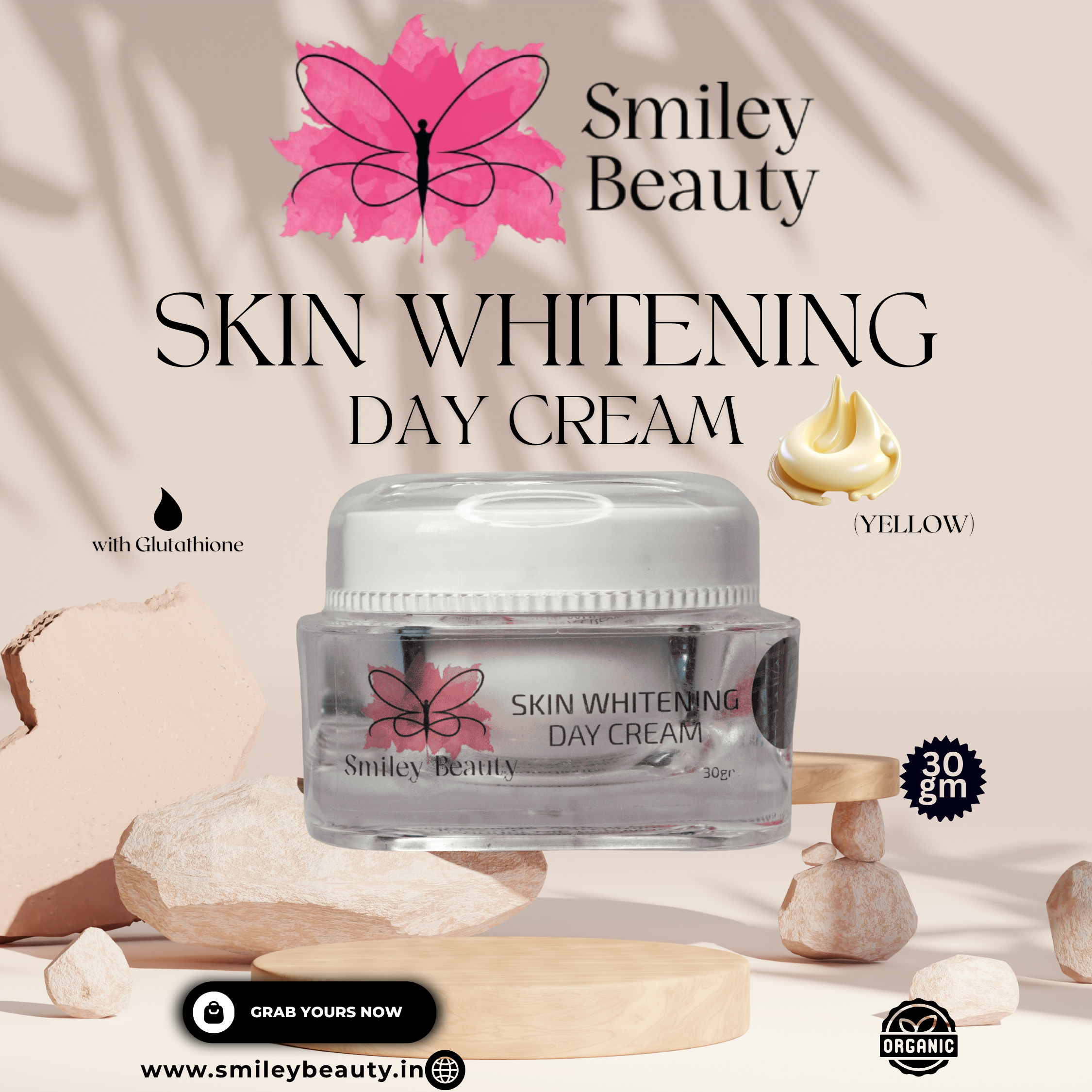 Skin Whitening Day Cream ( Yellow )